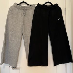 Two Pairs of Nike Palazzo Sweatpants